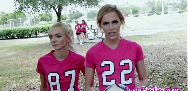  Banging soccer chicks in foursome and filming it